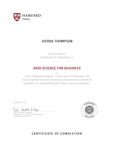 Harvard machine shop learning course