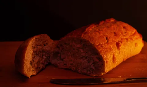 Photo of a load of sourdough bread.